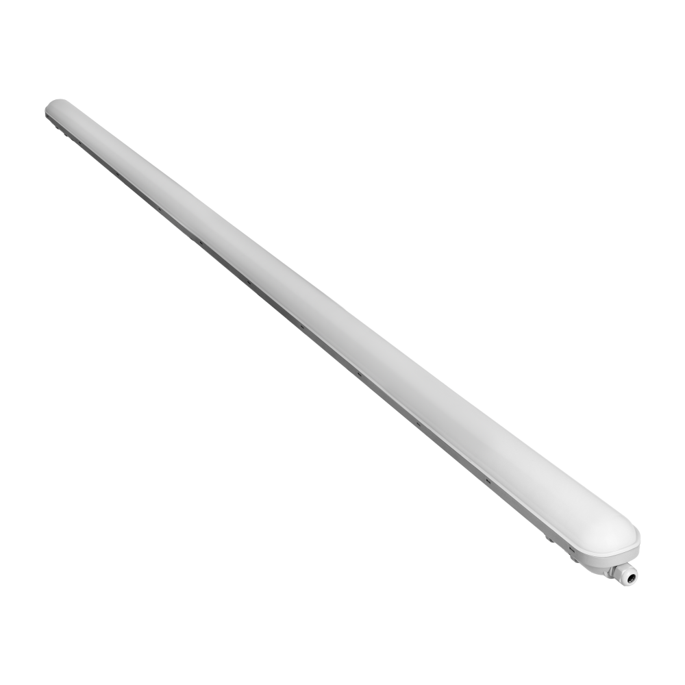 HYZ LED NEW hermetic luminaire, 48W, 4800lm, IP65, IK08, 4000K, ABS/PC